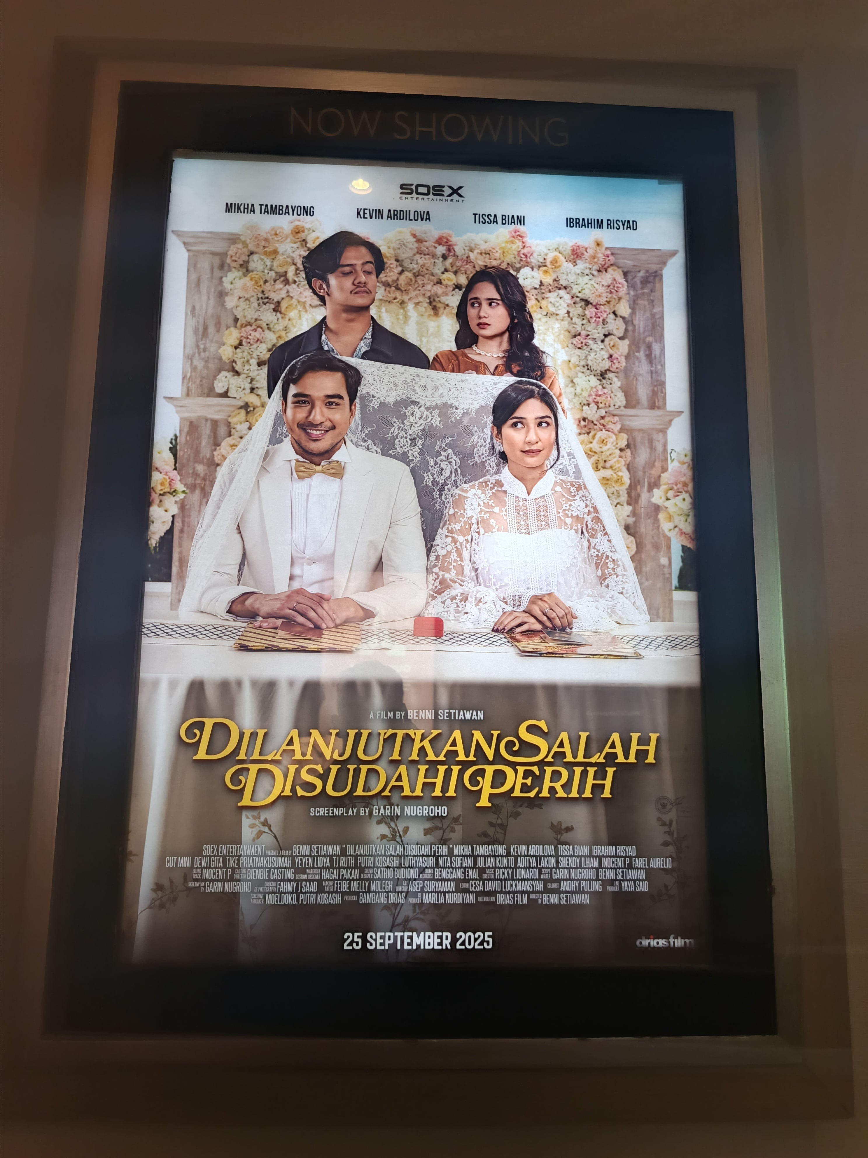 Dilanjutkan Salah Disudahi Perih